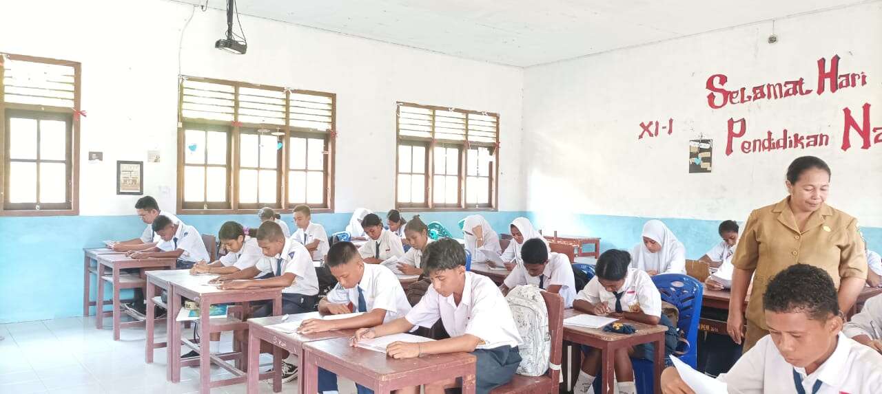 Tes Tertulis Pada Seleksi Calon Murid Baru SMA PGRI DOBO tahun pelajaran 2025/2025